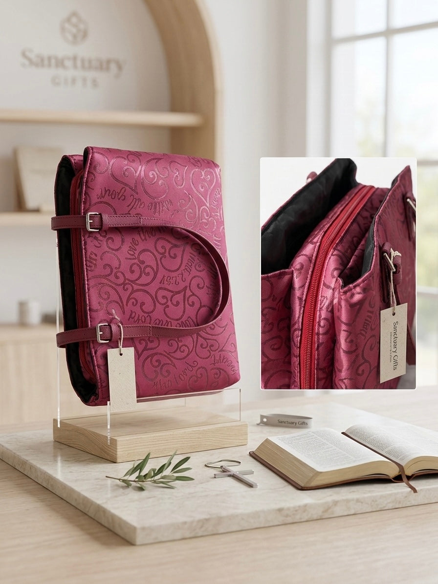 Forro de Biblia (cartera) - “Love the Lord”