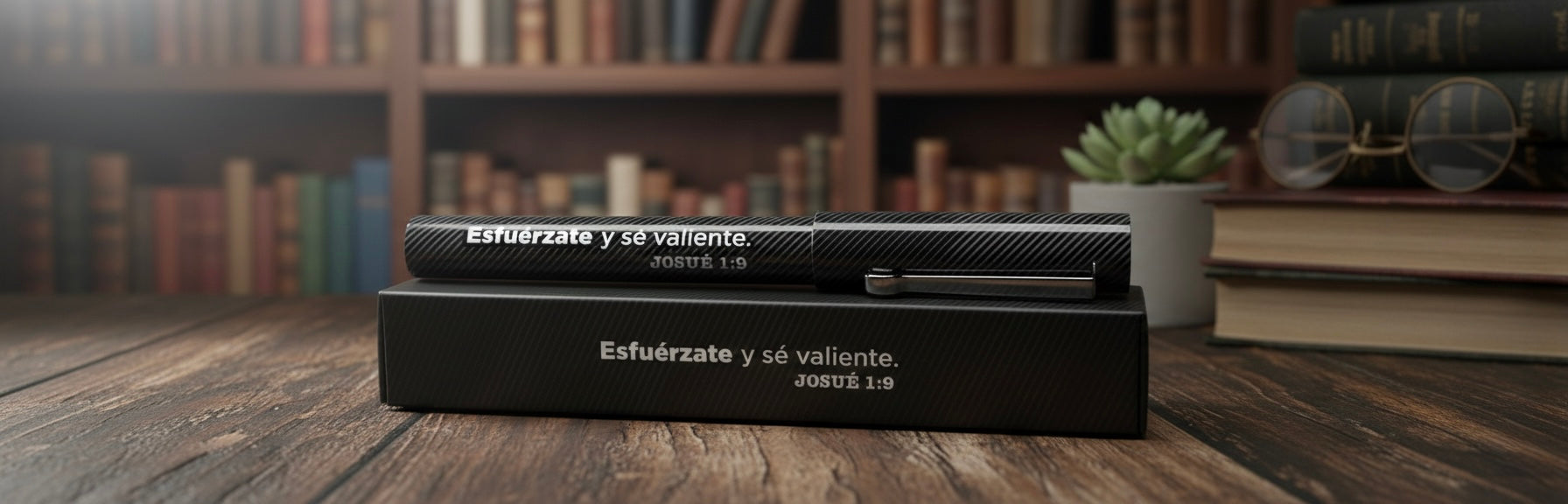 Bolígrafo - Esfuérzate y sé valiente