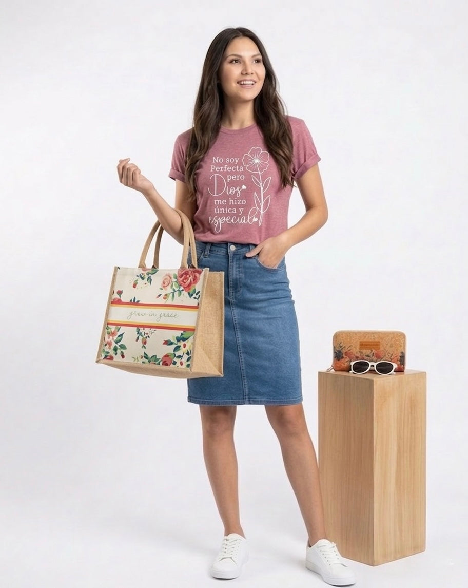 Hermoso bolso con Zipper
Grow in Grace - L