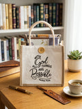 Bolso S “With God all things…”