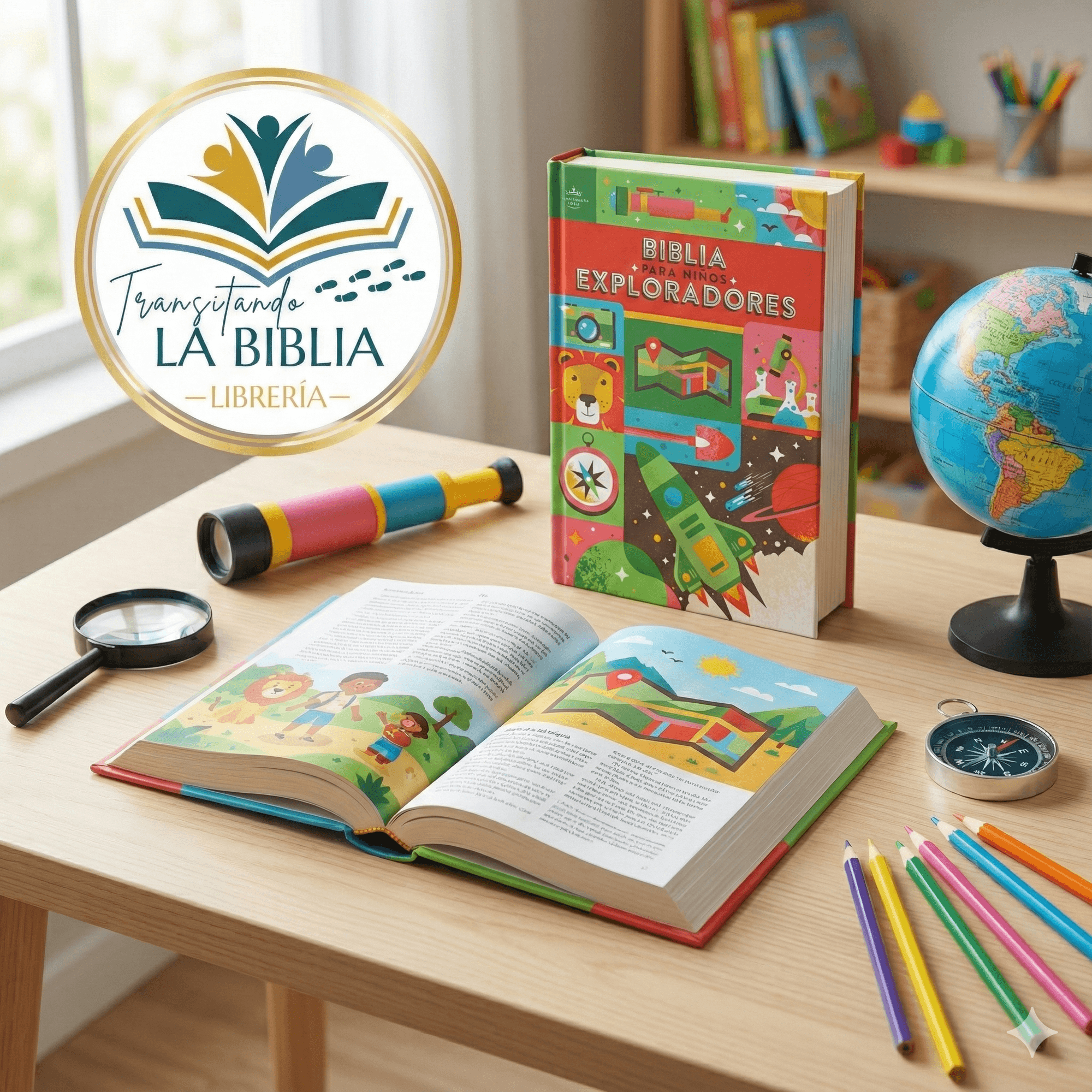 Biblia para niños exploradores Tapa Dura