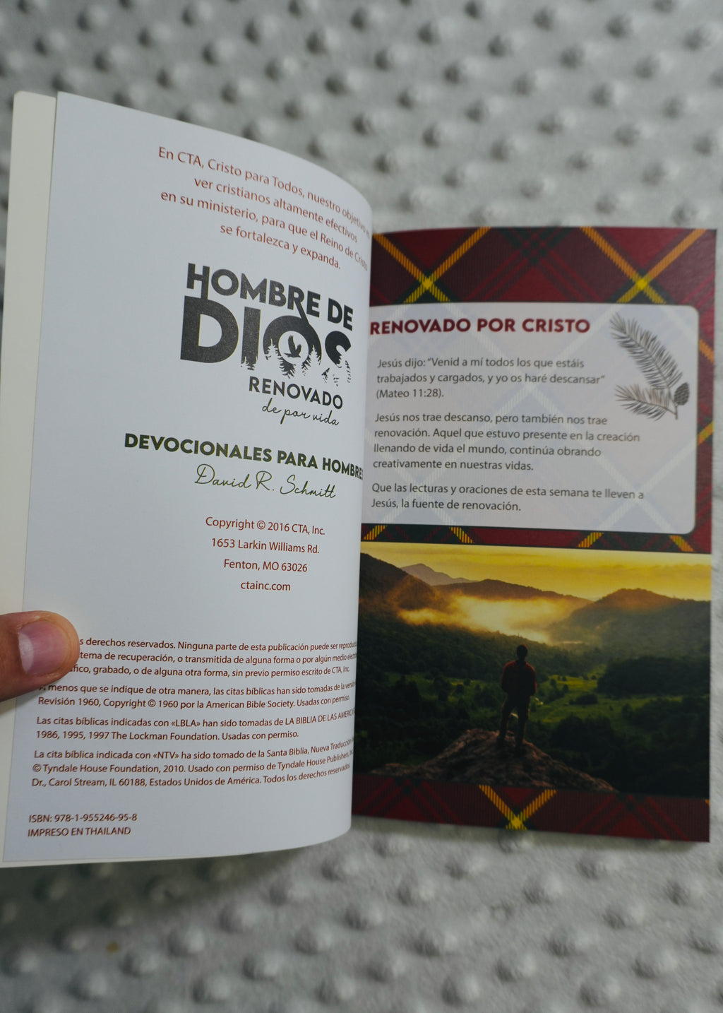 Un Hombre de Dios renovado de por Vida - Devocionales para hombres