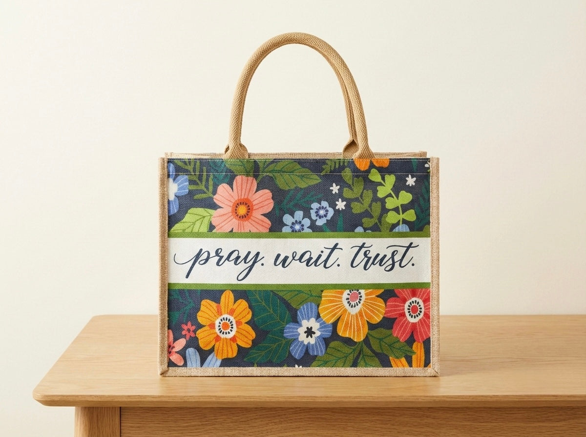 Hermoso bolso con Zipper
Pray• Wait• Trust