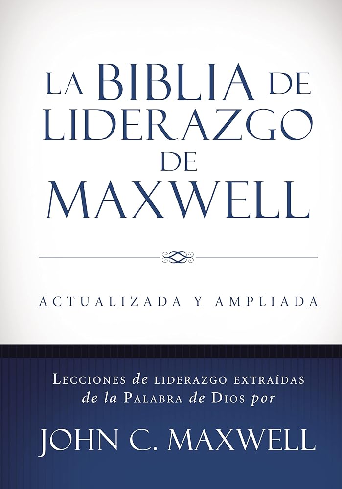 RVR60, Biblia de Liderazgo de Maxwell, Tamaño Manual (Spanish Edition) cover image