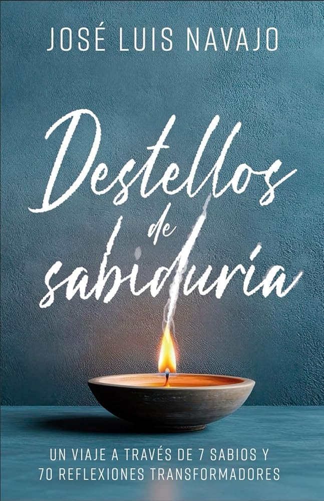 Destellos de sabiduría: Un viaje a través de 7 sabios y 70 reflexiones transformadoras (Spanish Edition) cover image