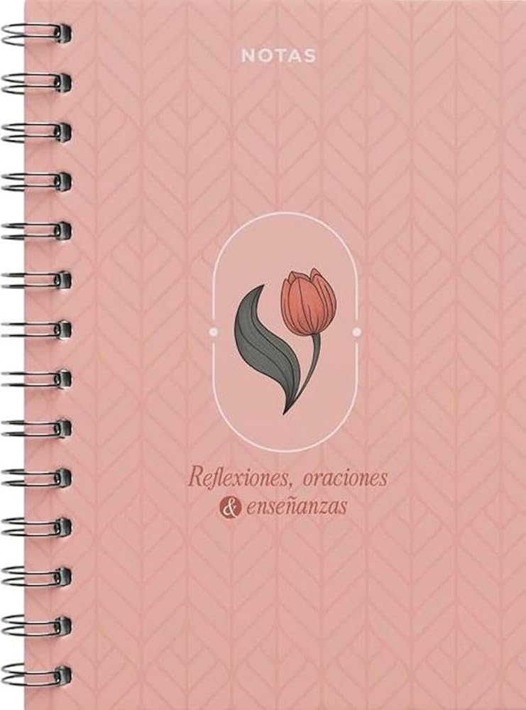 Libretas Reflexiones, oraciones y enseñanzas - Rosa cover image