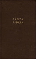 NBLA, Santa Biblia, Ultrafina, Letra grande, Tamaño manual, Leathersoft, Café, Palabras de Jesús en rojo (Spanish Edition) cover image