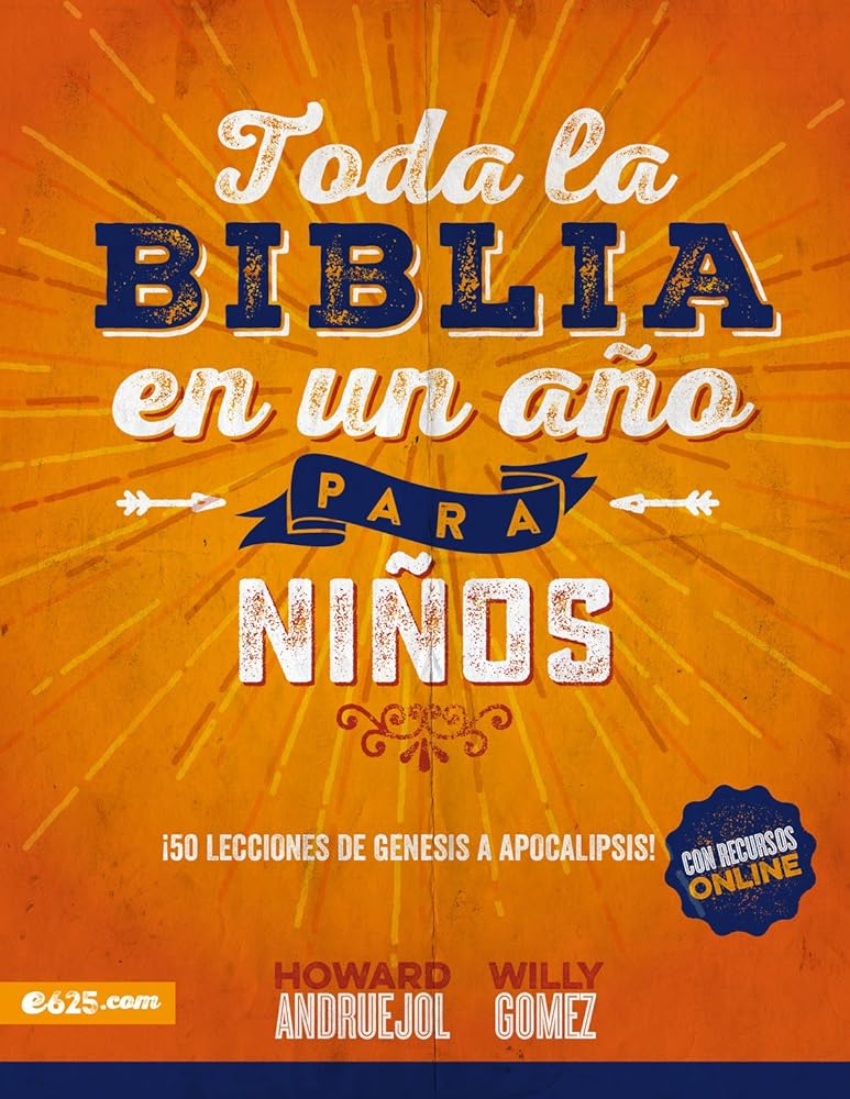 Toda la Biblia en un año para niños (Spanish Edition) cover image