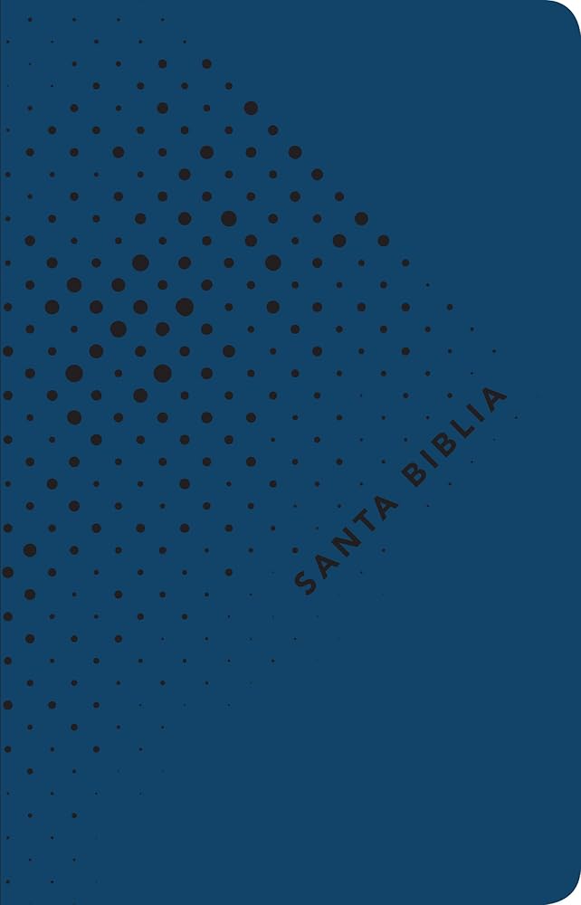 Santa Biblia NTV, Edición ágape, Noche (SentiPiel, Azul) (Spanish Edition) cover image