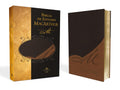 RVR60, Biblia de Estudio MacArthur, Leathersoft, Café (Spanish Edition) cover image