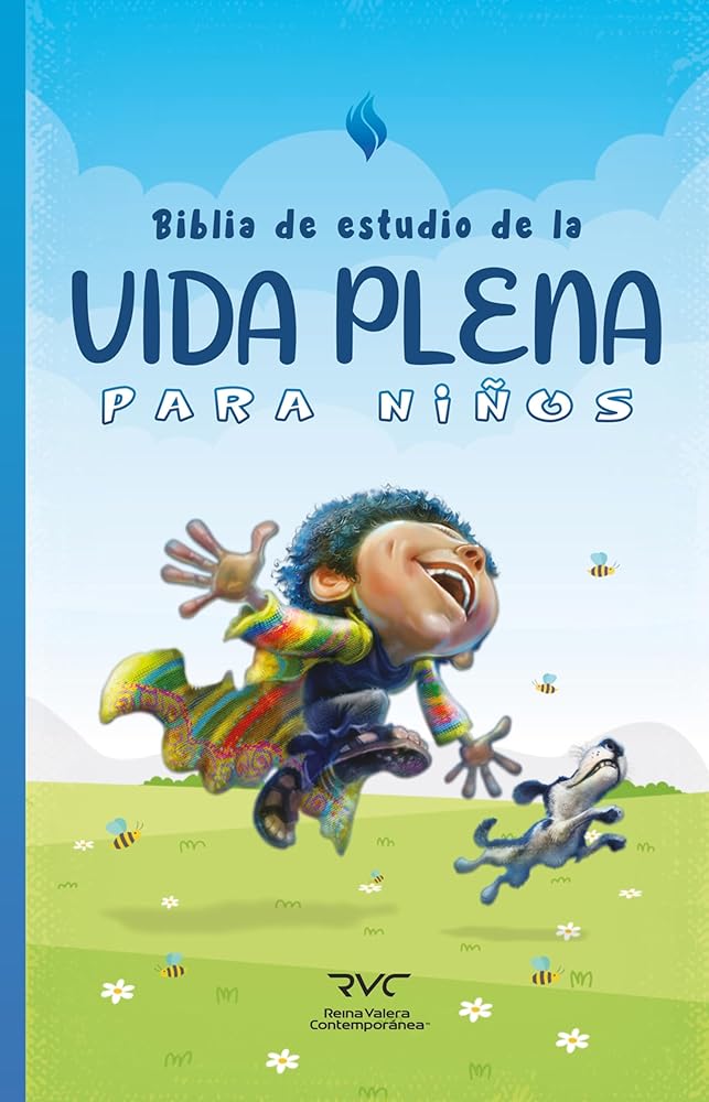 Biblia de Estudio de la Vida Plena para Niños (Spanish Edition) cover image