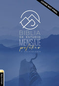 RVR, Biblia de Estudio del Mensaje Profético y Escatológico, Tapa dura, Interior a dos colores cover image