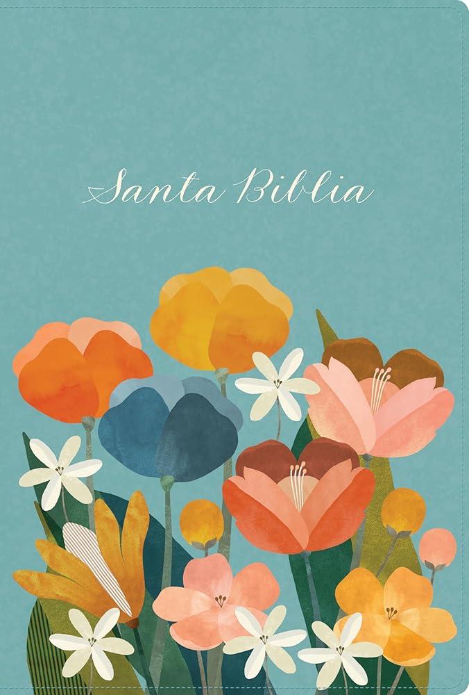 RVR 1960 Biblia letra grande tamaño manual edición especial, aqua, símil piel (RVR 1960 Hand Size Giant Print, Aqua, LeatherTouch, Special Edition) (Spanish Edition) cover image