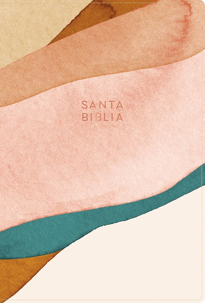 RVR 1960 Biblia letra grande tamaño manual edición especial, acuarela, símil piel (RVR 1960 Hand Size Giant Print, Watercolor, LeatherTouch, Special Edition) (Spanish Edition) cover image