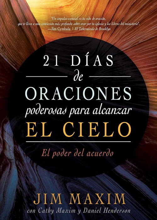 21 días de oraciones poderosas para alcanzar el cielo: El poder del acuerdo (Spanish Edition) cover image