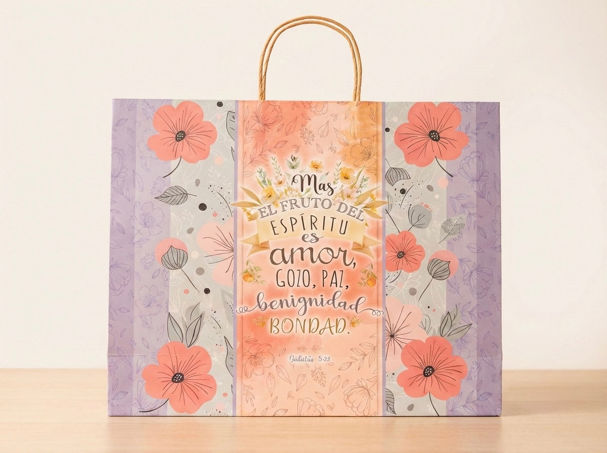 Bolsa de regalo grande - “Mas el fruto del Espíritu…”
