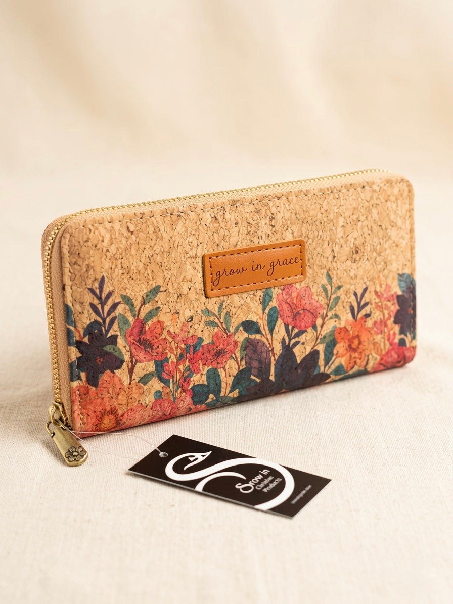 Wallet Corcho “GROW IN GRACE”