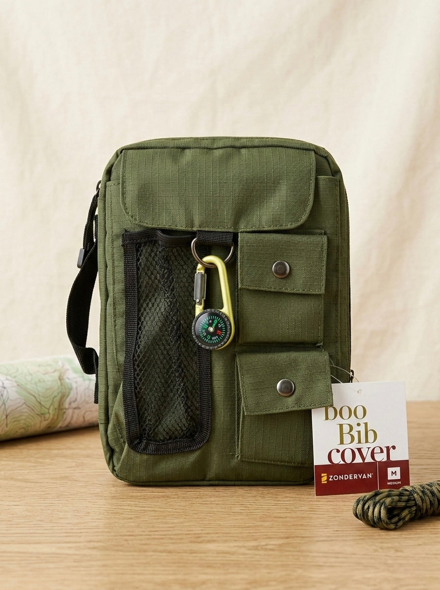 Forro para Biblia "Estilo Aventura" con Brújula (Zondervan)