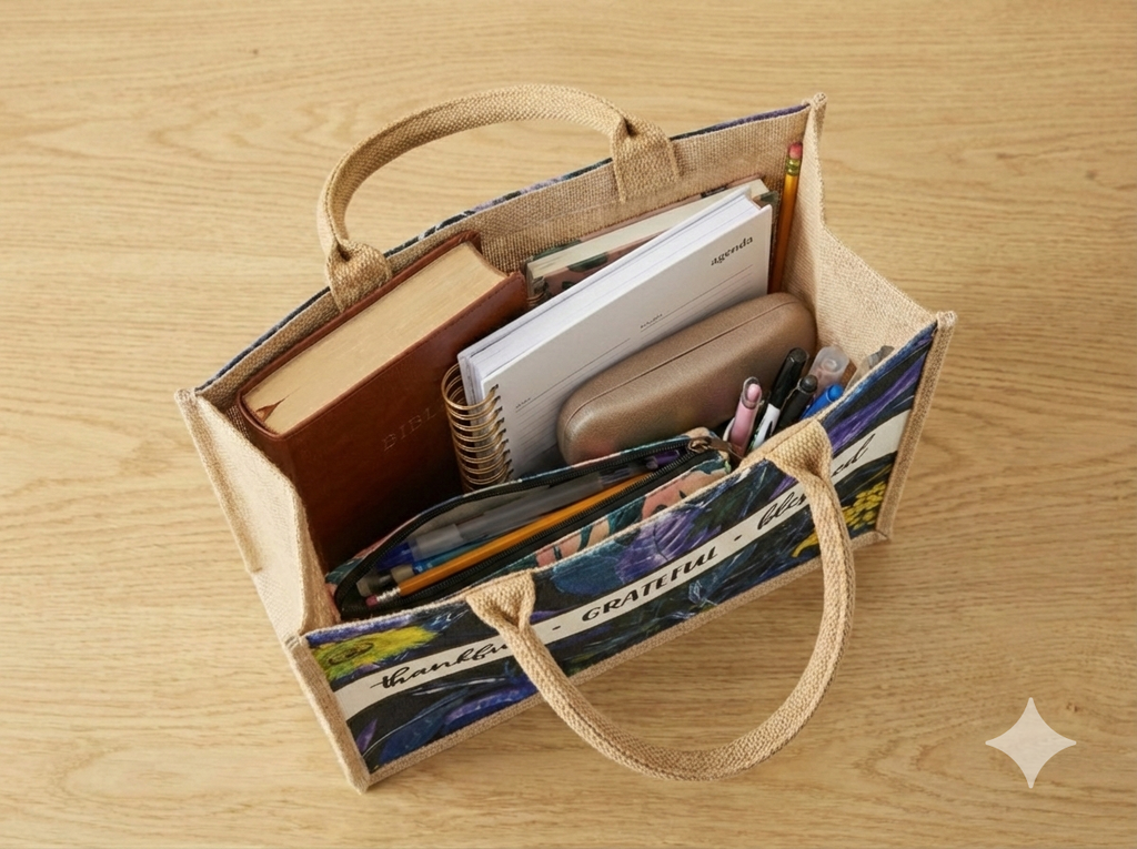 Hermoso bolso con Zipper
Thankful •Grateful •Blessed