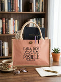 Bolso M “Para Dios todo es Posible”