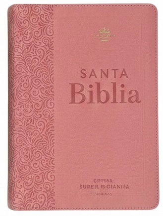 Santa Biblia: Rvr 1960 Biblia Letra Supergigante, Floral, Símil Piel, (Spanish Edition)