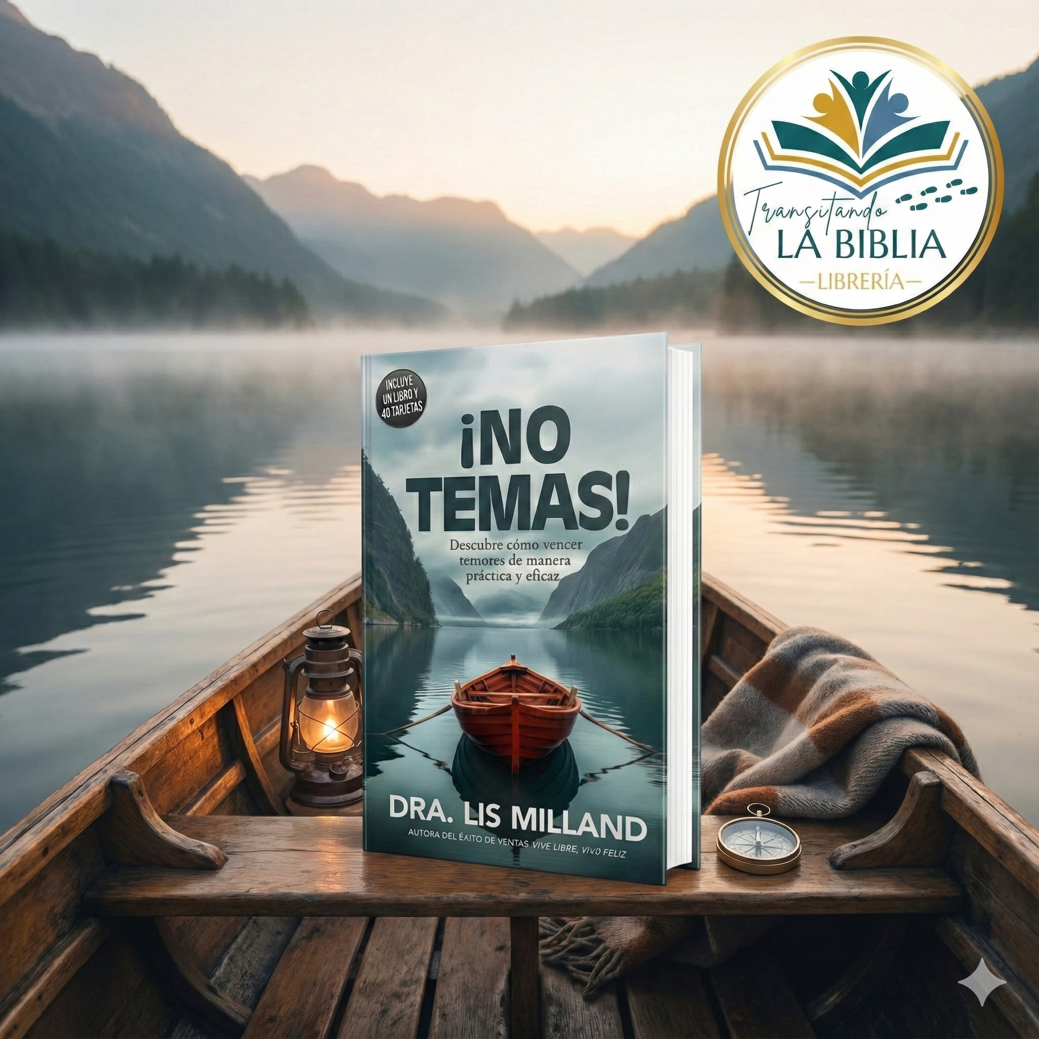 ¡No temas!: Descubre cómo vencer temores de manera práctica y eficaz: Estuche / Kit (Libro + Tarjetas)