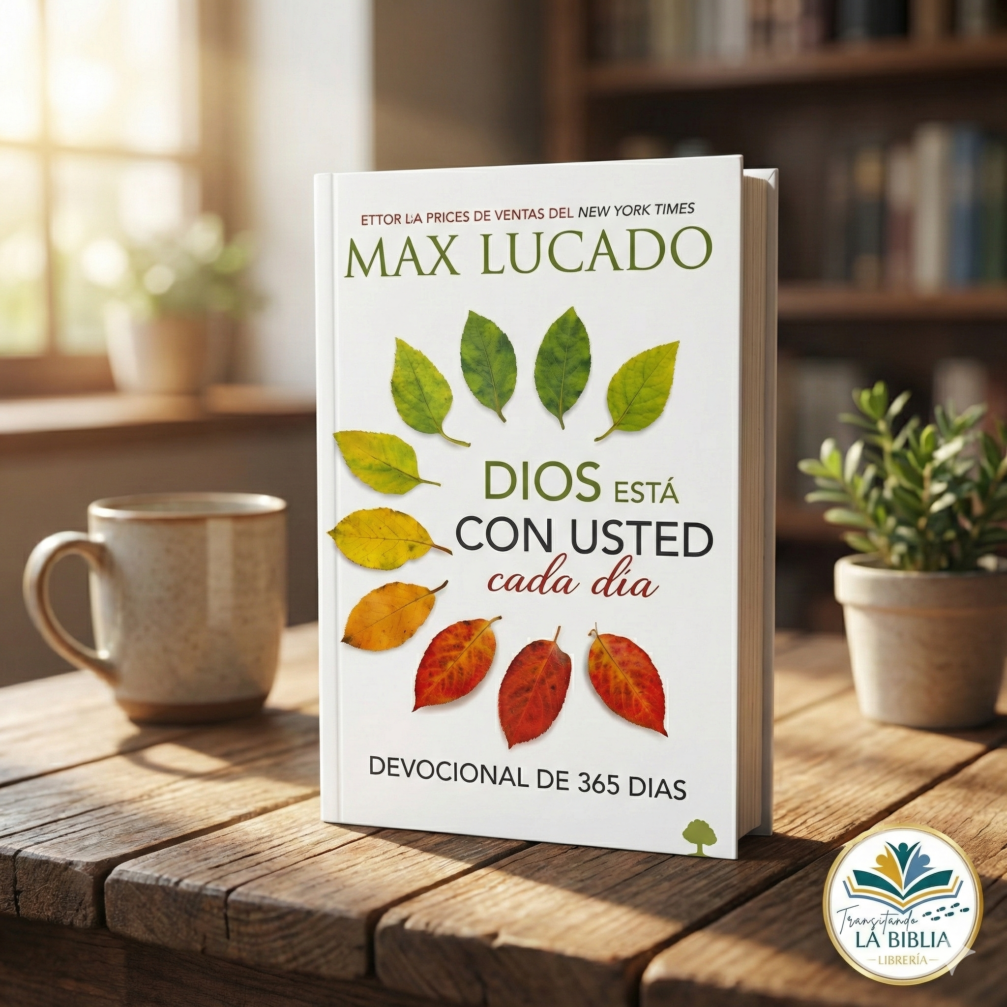 Dios está con usted cada dIa: Devocional de 365 días (Spanish Edition)