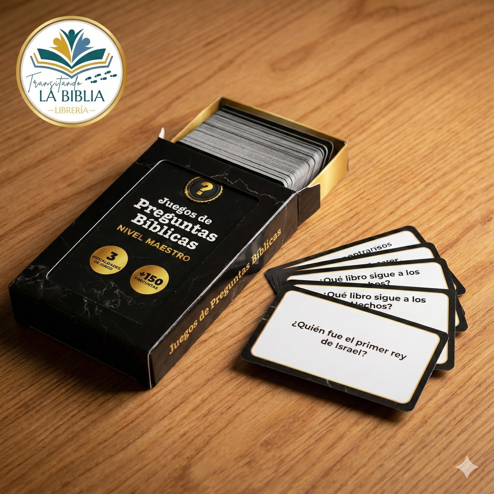 Juego de Preguntas Bíblicas: Nivel Maestro (Caja de Metal)