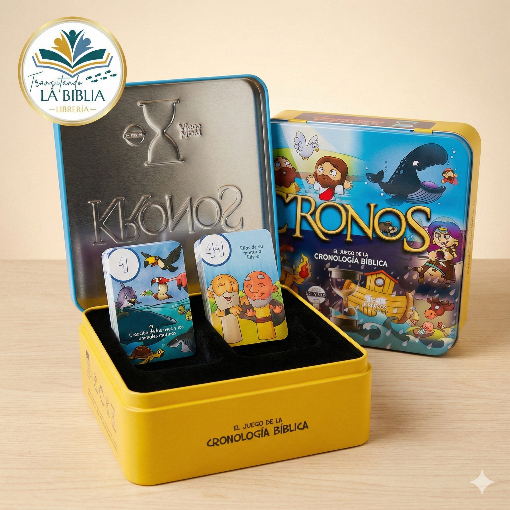 Juego Bíblico Kronos Infantil (Junior): El juego de la cronología bíblica