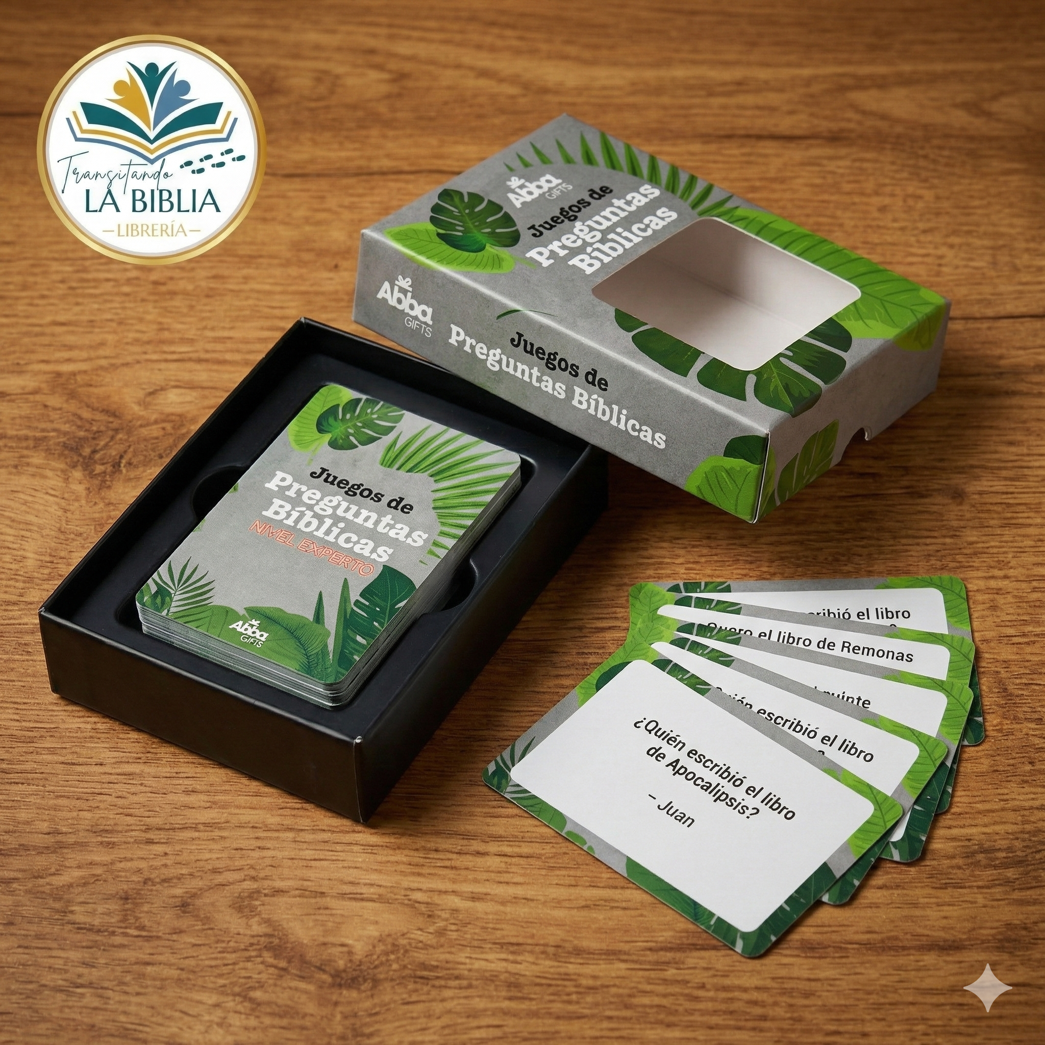 Juego de Preguntas Bíblicas: Nivel Experto (Caja de Metal)