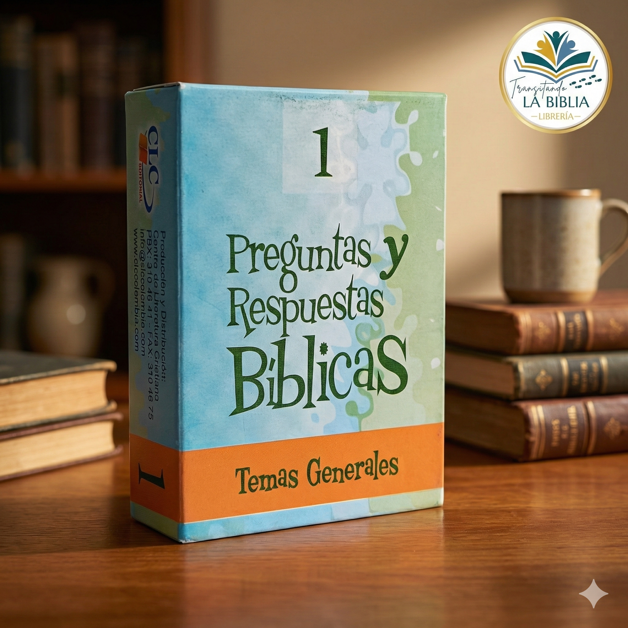 Preguntas y Respuestas Bíblicas 1: Temas Generales (Caja de Cartón)