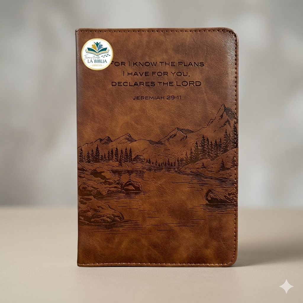 Cover de Biblia -for I Know The Plans-Jeremiah 29:11-XLG