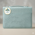Cover de Biblia Debossed with Weave Pattern - Gods Grace