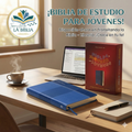 RVR60, Biblia de Estudio para Jóvenes, Leathersoft, Azul, Palabras de Jesús en Rojo, Comfort Print