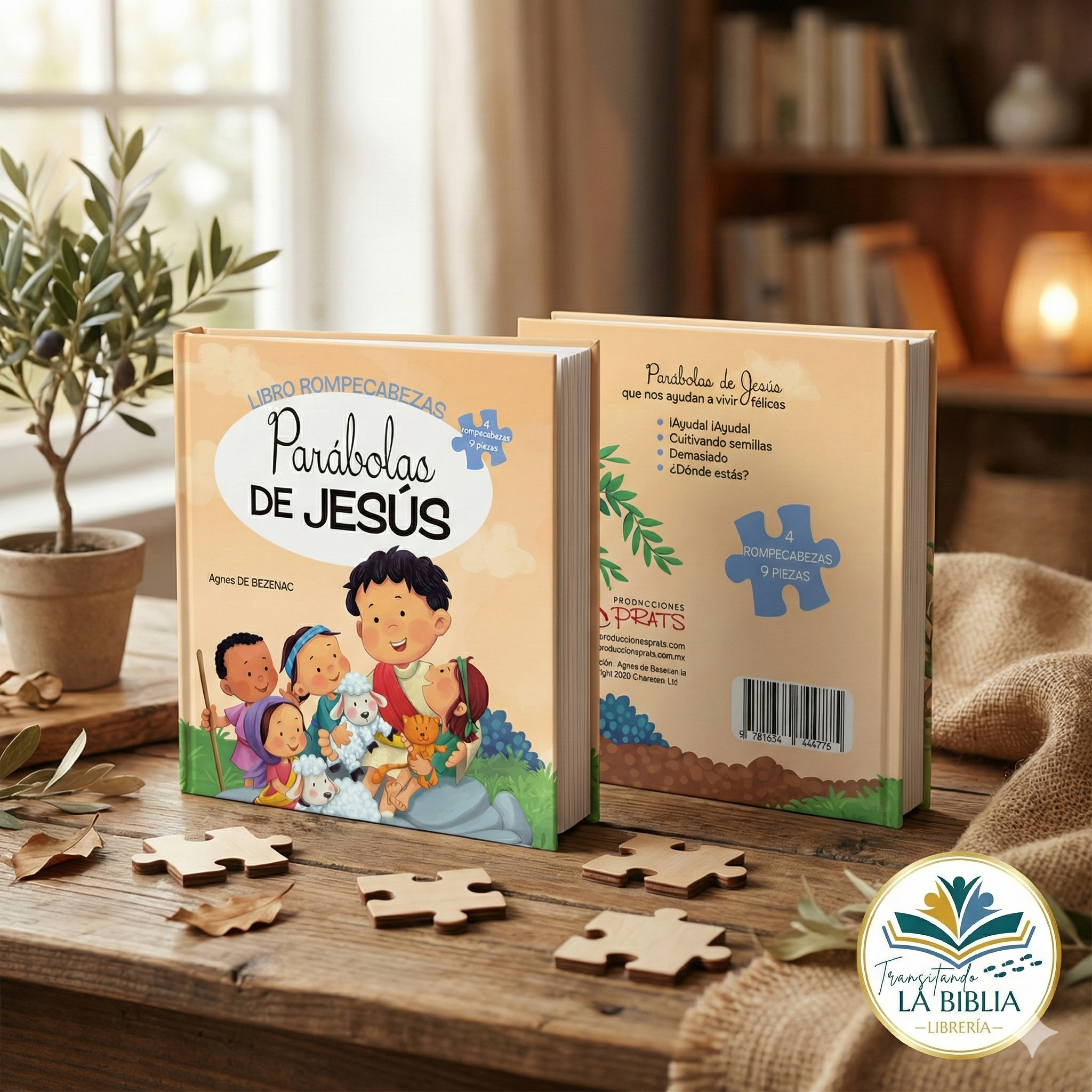 Libro rompecabezas: Parábolas de Jesús