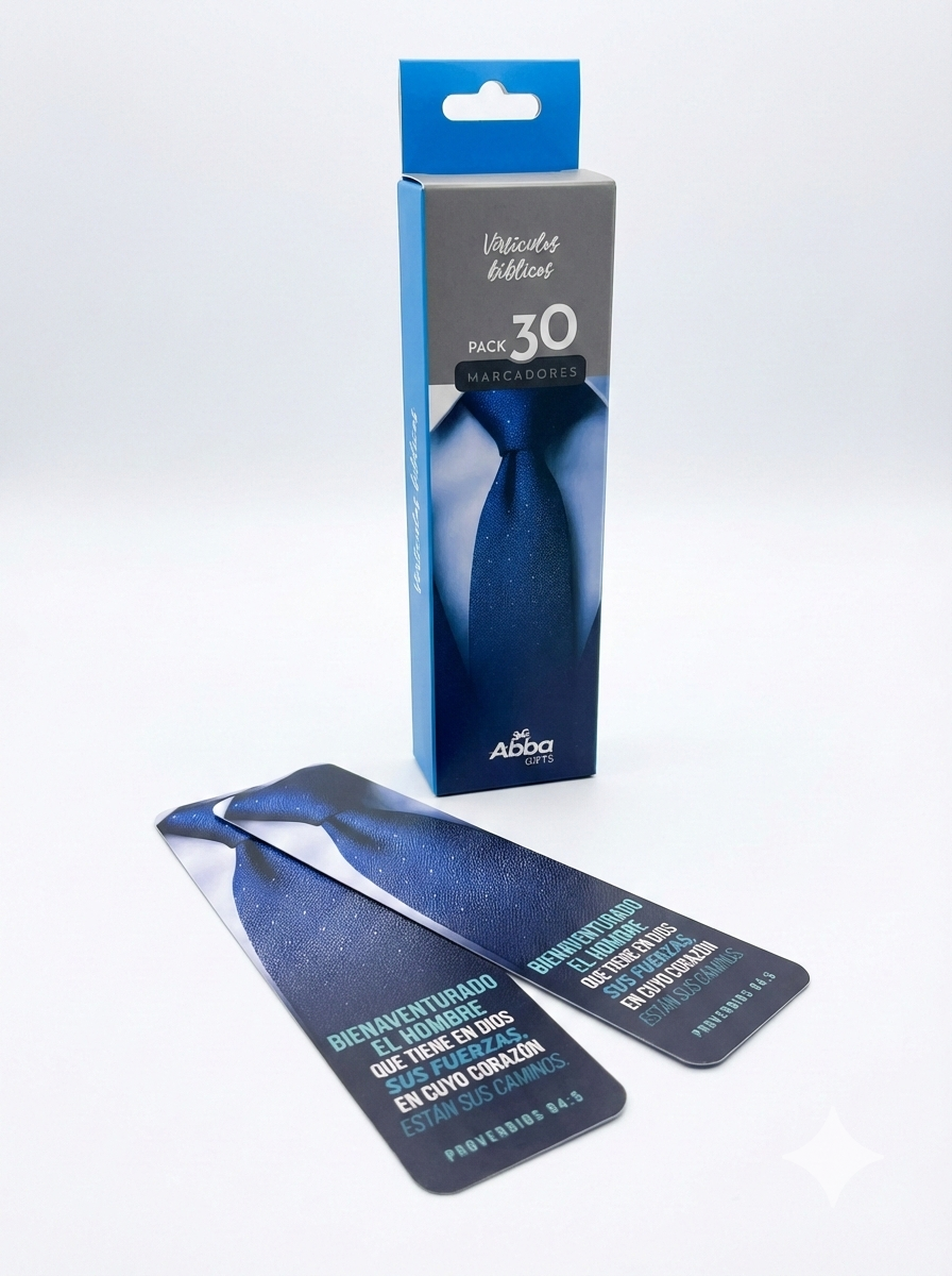 30 Marcadores - Versículos Bíblicos hombre