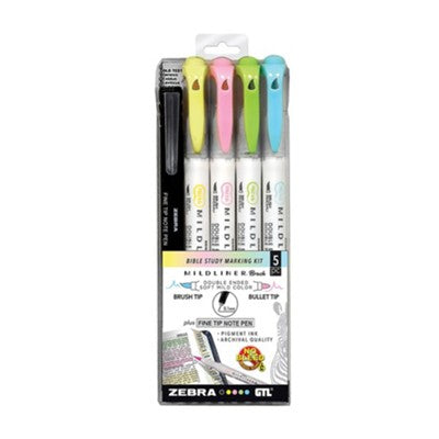 Kit de Marcadores Midliner Brush - Set de 5 Colores