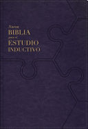"NBLA, Nueva Biblia para el Estudio Inductivo, Leathersoft, Interior a Dos Colores, Morado, Comfort Print"