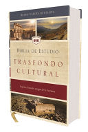 "RVR, Biblia de Estudio Trasfondo Cultural, Tapa Dura, Interior a Color, Comfort Print"