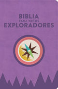 "Rvr 1960 Biblia Para Niños Exploradores, Lavanda Compás Símil Piel"