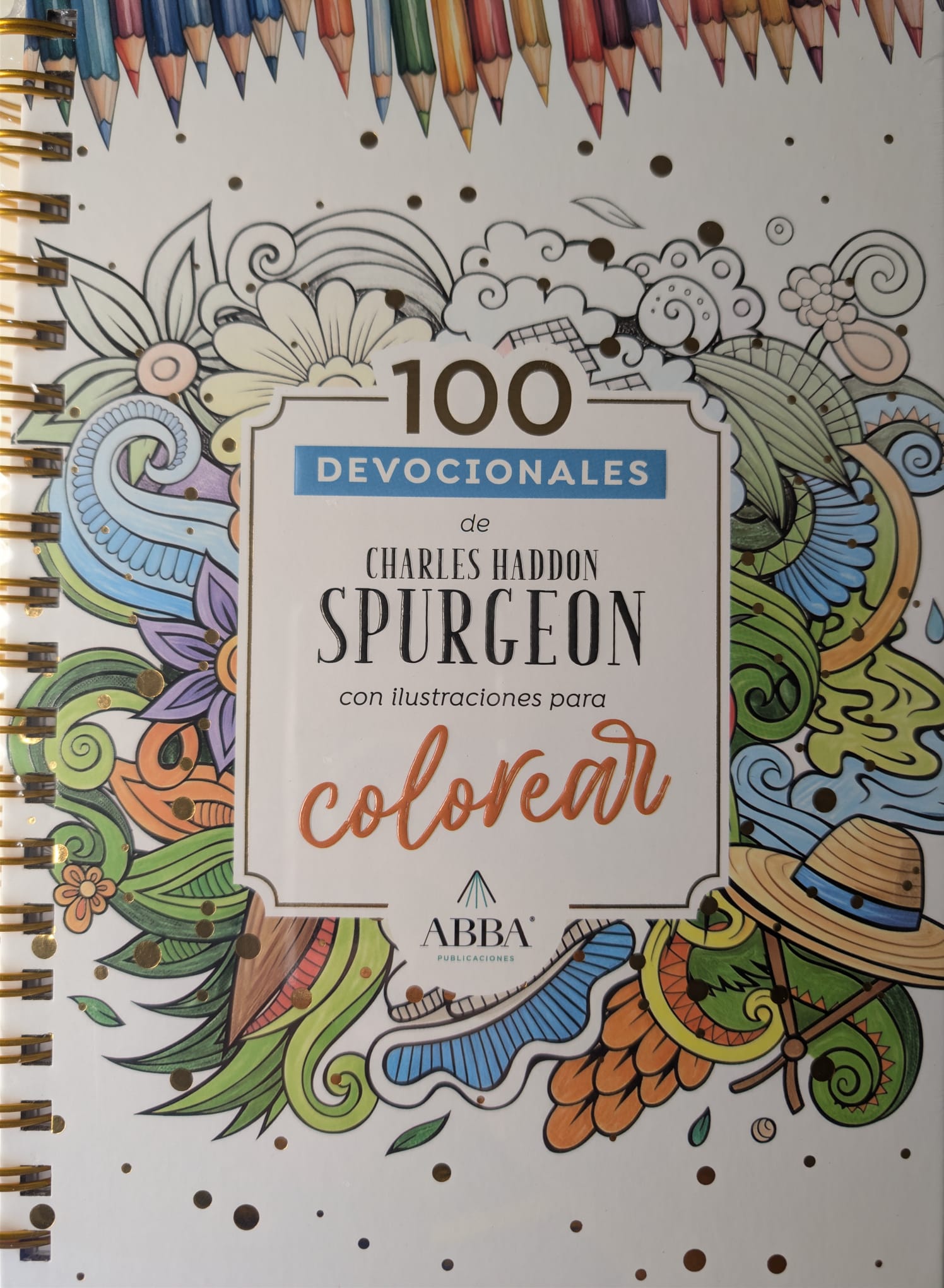 100 Devocionales de Charles Haddon Spurgeon (con ilustraciones para colorear)